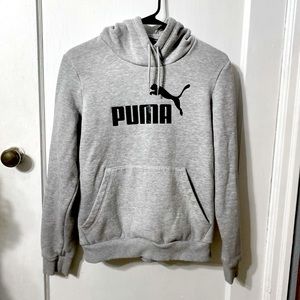 Women’s Large Grey Puma Hoodie
